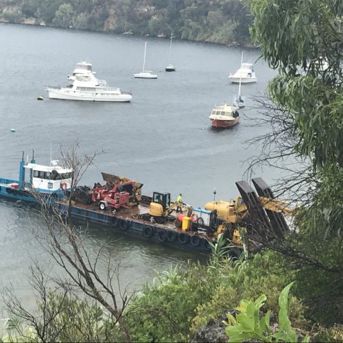 FIRST DELIVERY TO C.G.G.S